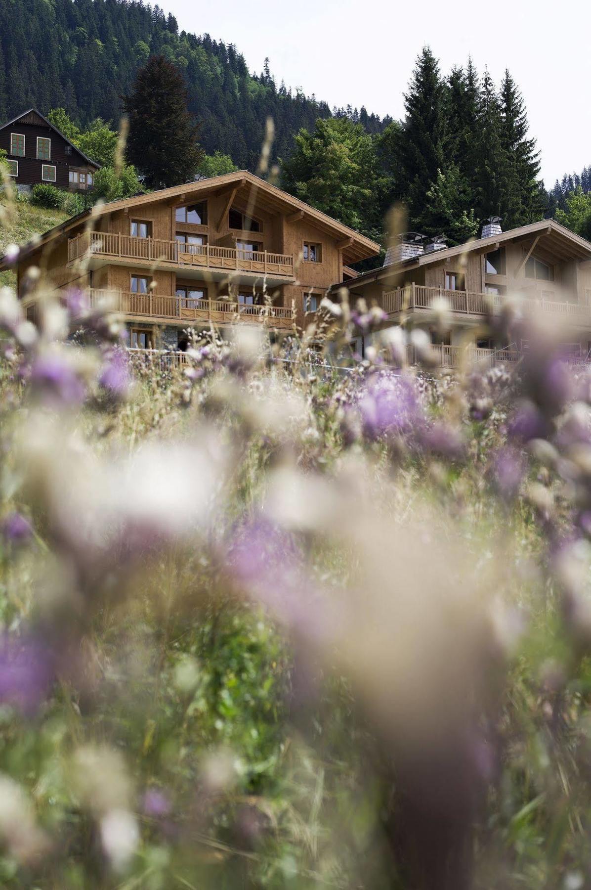 Cgh Residences & Spas Les Chalets De Jouvence Les Carroz d'Arâches Exterior foto