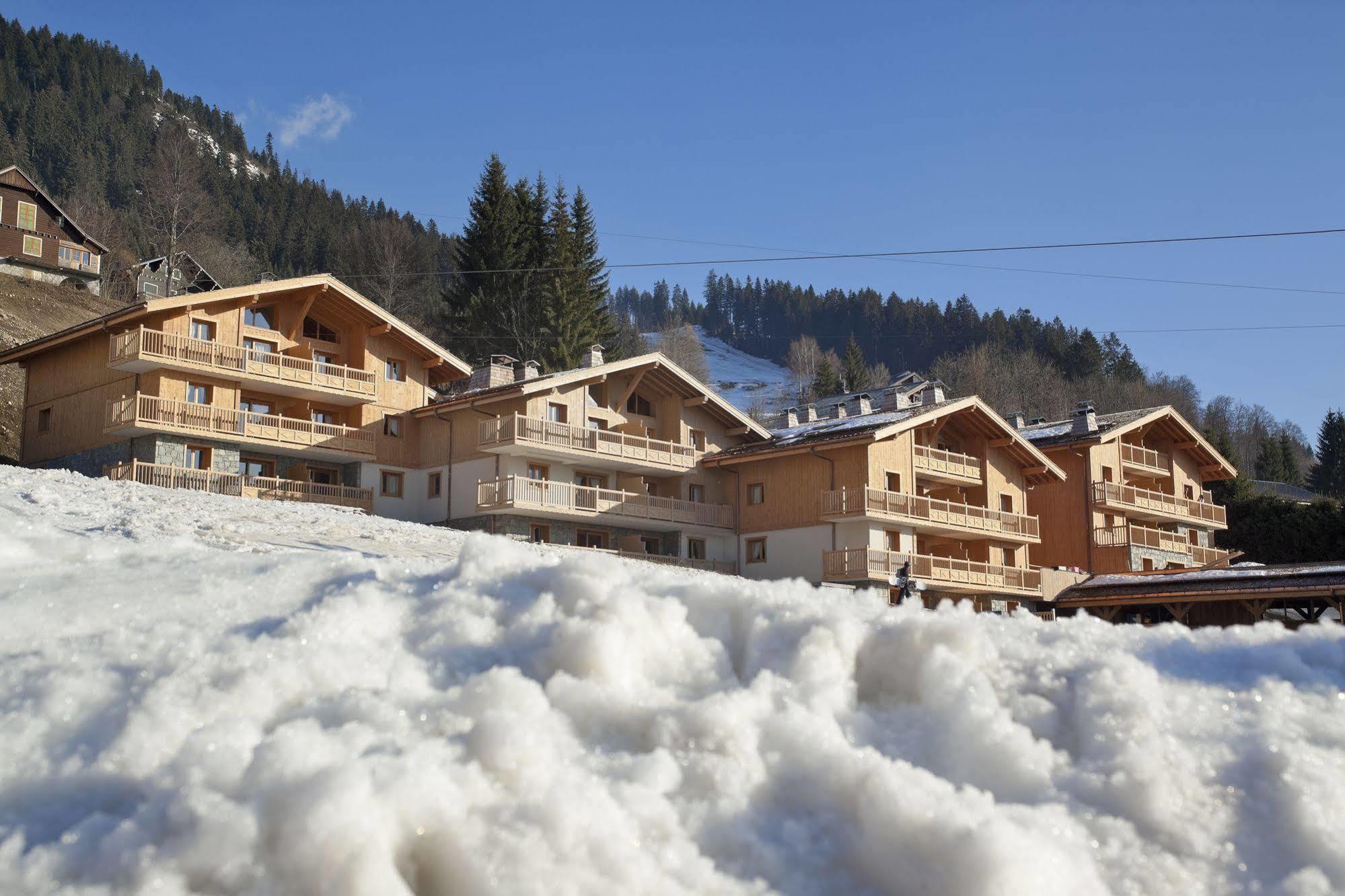 Cgh Residences & Spas Les Chalets De Jouvence Les Carroz d'Arâches Exterior foto